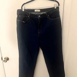 Abercrombie and Fitch Vintage Straight High Rise Jeans